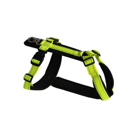 AKAH Brustgeschirr Tracker neongelb