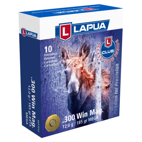 Lapua .300 Win Mag Mega 12 g 185 gr