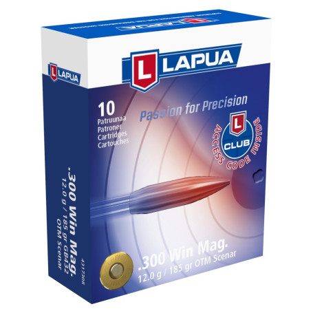 Lapua .300 Win Mag Scenar 12 g 185 gr