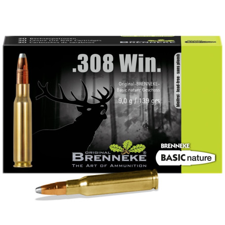 Brenneke .308 Win BASIC NATURE 185 gr