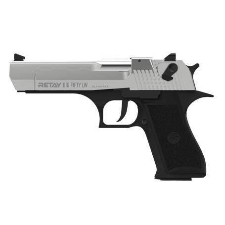 RETAY Big Fifty LW Chrome-Finish 9mm P.A