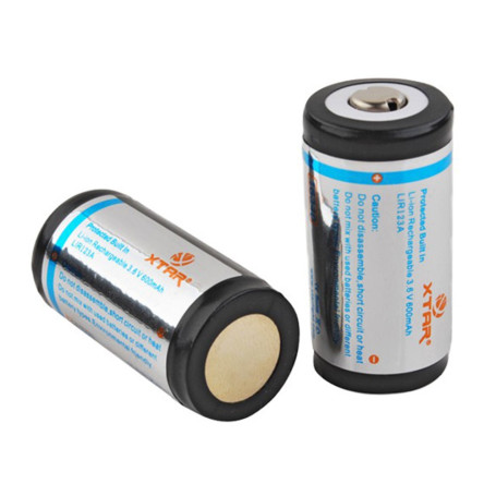XTAR 16340 Li-Ion Akku 3.6V