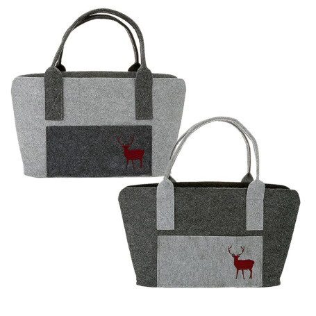 Tasche mit Seitenfach