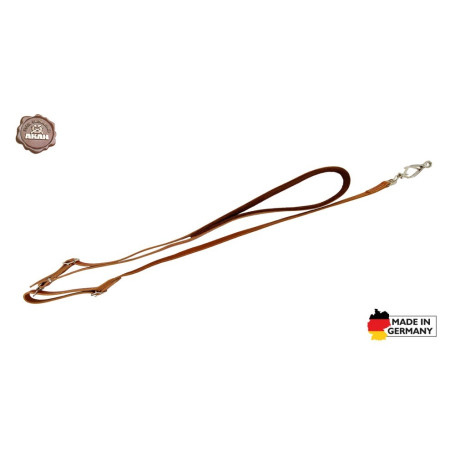 AKAH Umhängeleine Fahlleder