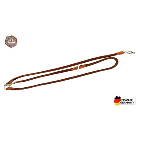 AKAH Umhängeleine aus Yak-Leder Velours