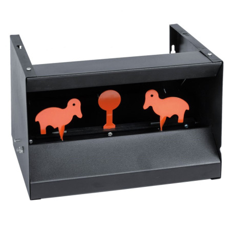 Silhouettenkasten mit 3 Zielen