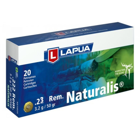 Lapua .223 Rem Naturalis 3.2 g 50 gr