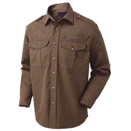 AKTIV grünes Jagdhemd Herren Langarm