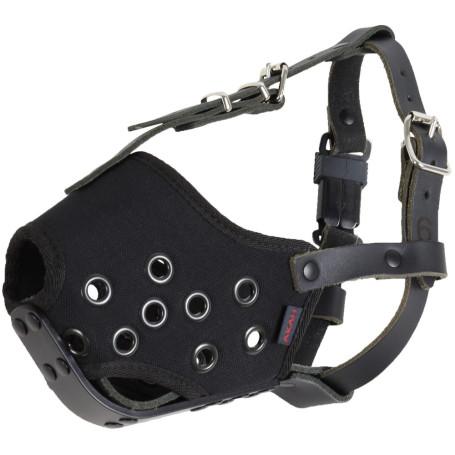 AKAH Maulkorb "Quasi" aus Cordura mit Al