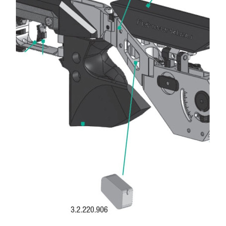 Poids du fût 75 g pour FWB LG 800