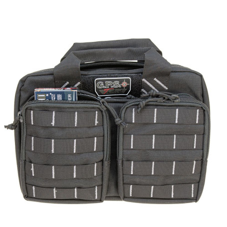 Tactical Quat+2 Pistolet Range Bag noir