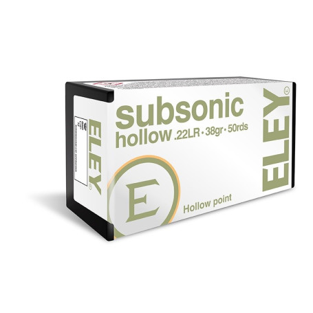 Eley Subsonic Hohlspitz .22lr