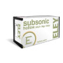 Eley Subsonic Hohlspitz .22lr