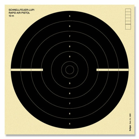 10m Verkl. Schnellfeuer-/Duell-Scheibe