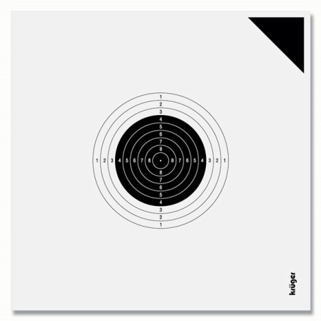 Armbrustscheibe International 10 m Probe