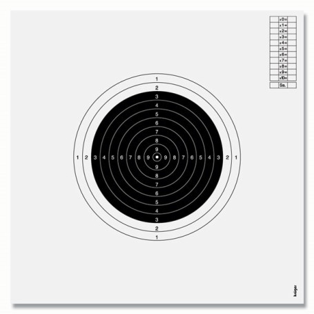 Armbrustscheibe International 30 m