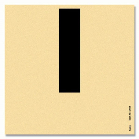 LP-Ausbildungsscheibe Zweidrittel-Balken