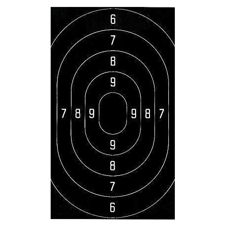 25/50 m Ord. Schnellfeuerscheibe