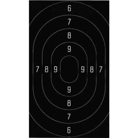 Ordonnanz-Schnellfeuerscheibe, Papier