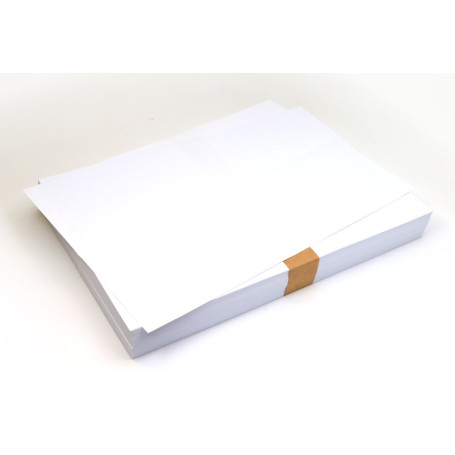 Standblatt A4 mittig längs perforiert