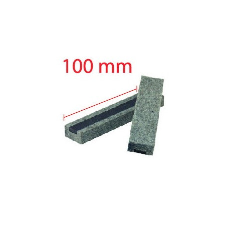 Filzbacken für Schraubstock 100 mm