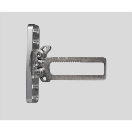 G+E Zahnstange kurz mit Grundplatte, RH