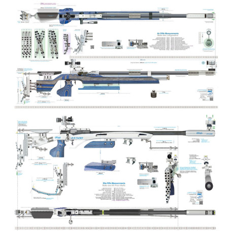 Poster Gewehr Masse (KK/LG)