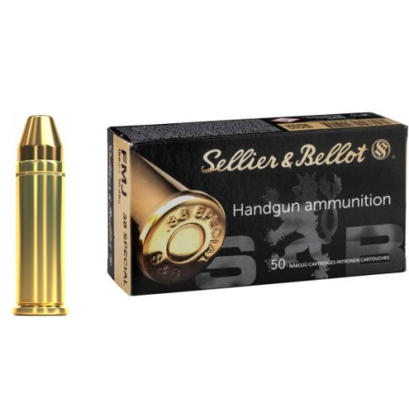 S&B .38 Spec 10.25 g 158 gr FMJ
