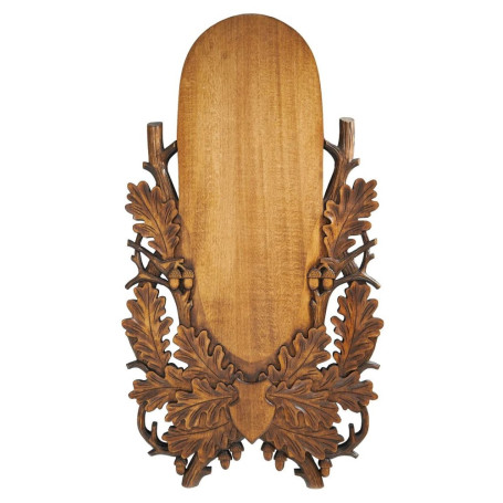 Trophäenbrett Rotwild Weisshorn