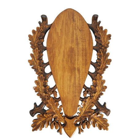 Trophäenbrett Rotwild Weissfluh