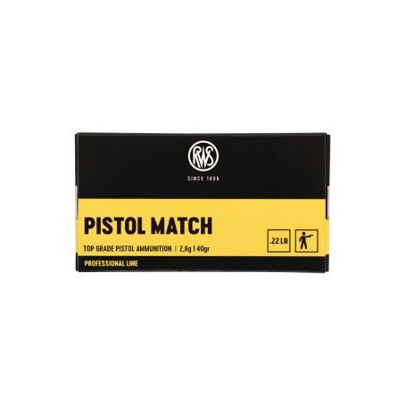 RWS Pistol Match .22lr