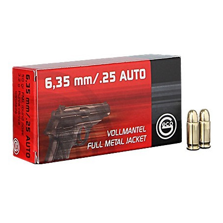 Geco 6.35 mm Browning 3.2 g 49 gr FMJ VM