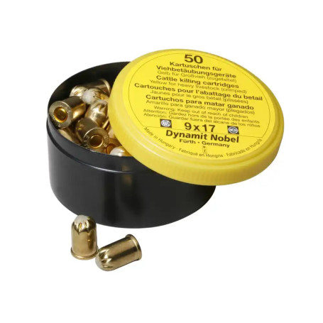 RWS Schlachtpatronen 9x17 Gelb