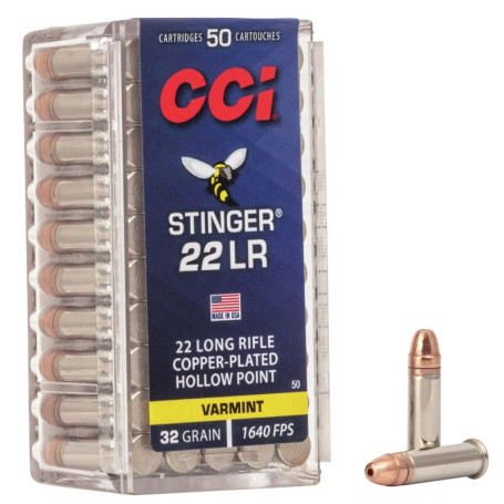 CCI Stinger .22lr LR 32 gr CPHP