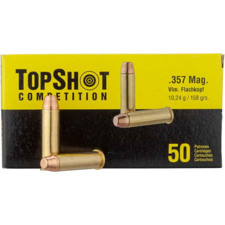 TopShot .357 Mag 10.2 g 158 gr FMJ