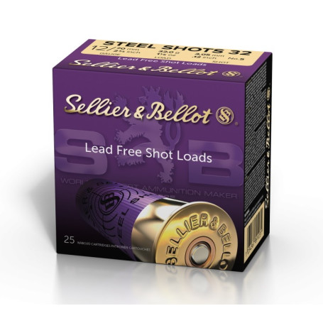 S&B Steel Shots 32 12/70