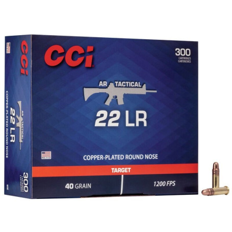 CCI AR Tactical .22lr 40 gr CPRN