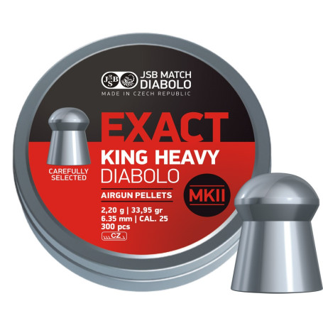 JSB Exact King Heavy MKII .25 2.200 g