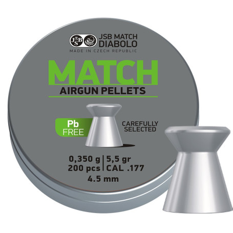 JSB Match Lead Free .177 0.350 g