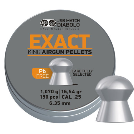 JSB Exact King Lead Free .25 1.070 g