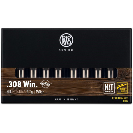 RWS .308 Win HIT Short 9.7 g