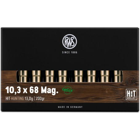RWS 10.3x68 Mag HIT 13.0 g