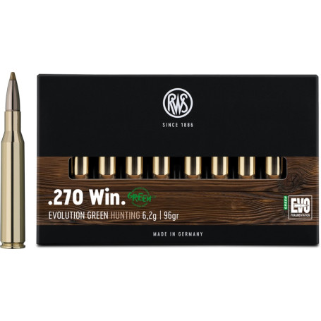 RWS .270 Win Evolution Green 6.2 g