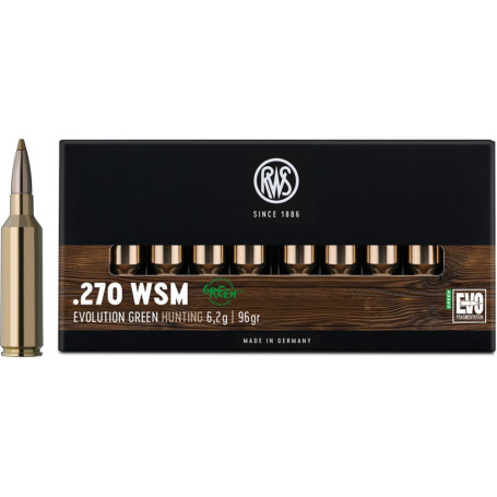 RWS .270 WSM Evolution Green 6.2 g