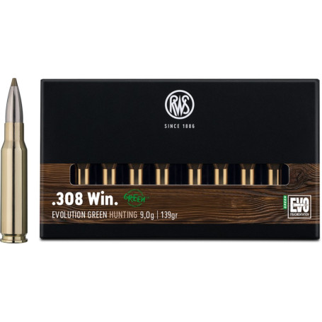 RWS .308 Win Evolution Green 9.0 g