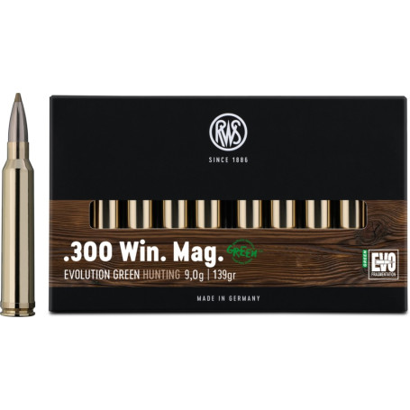 RWS .300 Win Mag Evolution Green 9.0 g