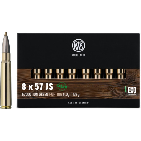 RWS 8x57 JS Evolution Green 9.0 g