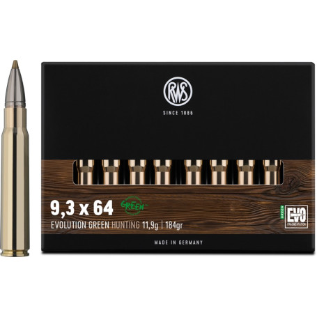 RWS 9.3x64 Evolution Green 11.9 g
