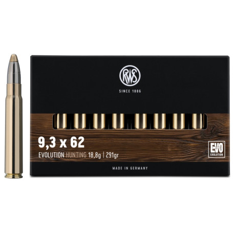 RWS 9.3x62 Evolution 18.8 g