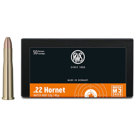 RWS .22 Hornet MATCH Jagd 3.0 g
